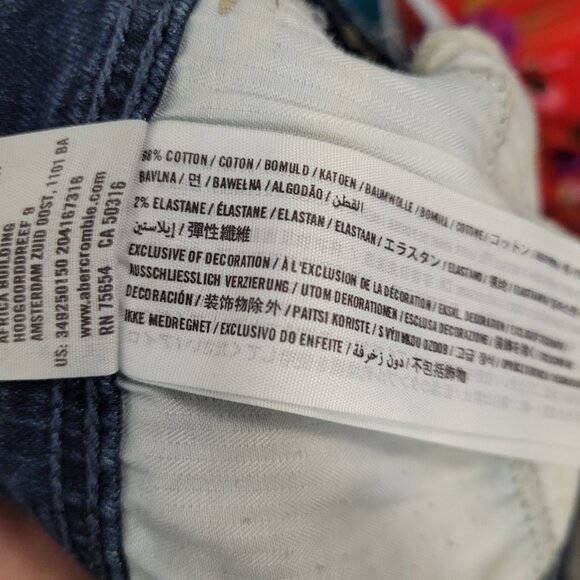 Vintage y2k Hollister low rise short shorts party rolled hem size 3 FLAW - Picture 4 of 8